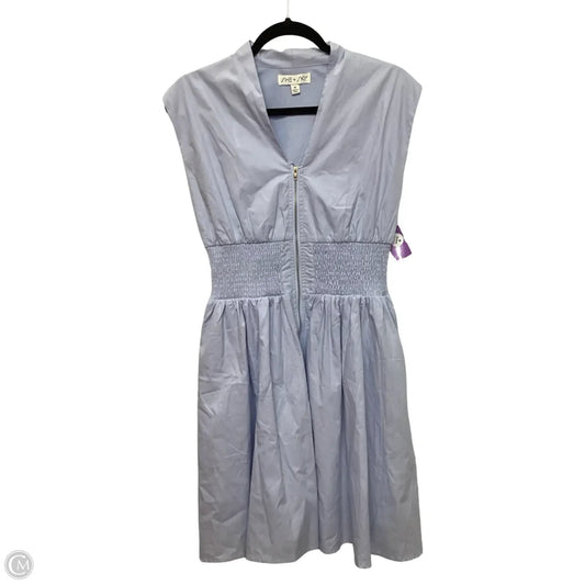 Dress Casual Short By She + Sky In Blue, Size: M