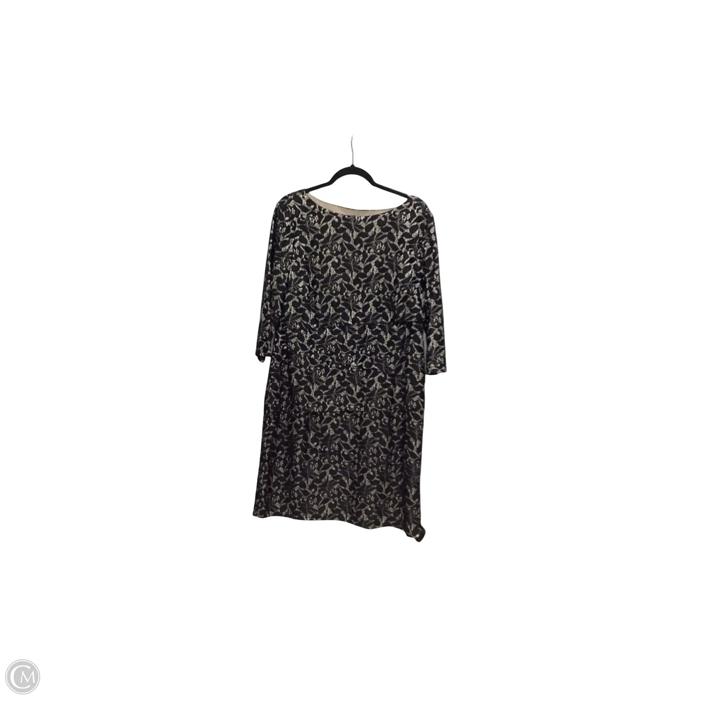 Dress Casual Short By Tahari In Black, Size: 16
