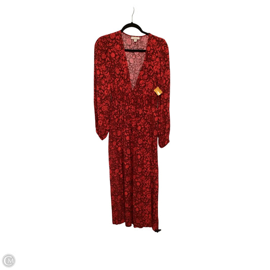 Dress Casual Maxi By Knox Rose In Red, Size: Xs
