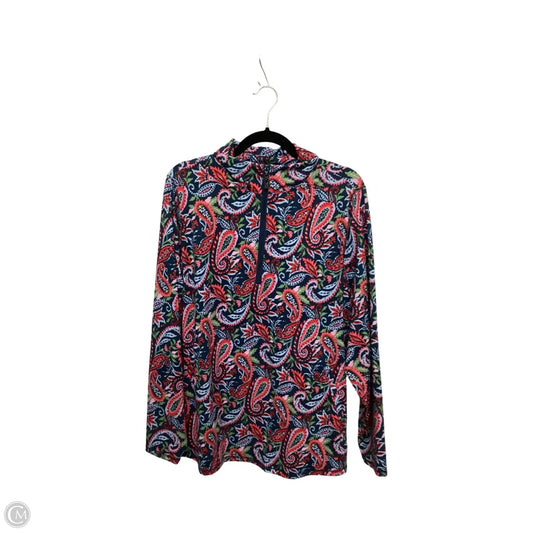 Jacket Shirt By Belle By Kim Gravel In Blue, Size: 1x