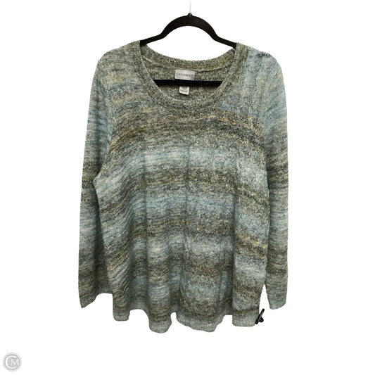 Sweater By Catherines In Blue & Green, Size: 2x