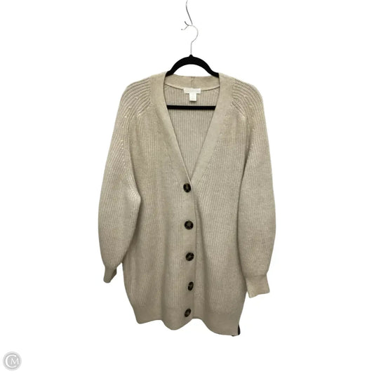Cardigan By H&m In Tan, Size: M