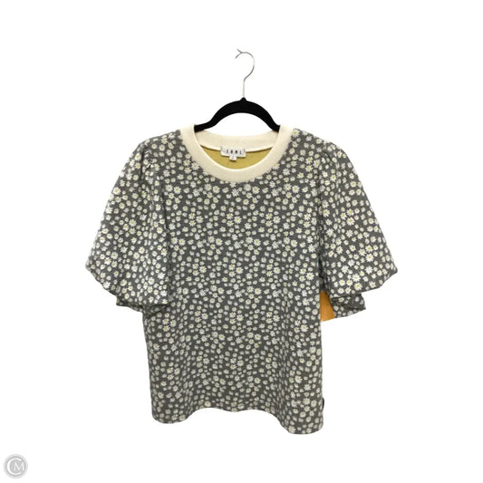 Top 3/4 Sleeve By Thml In Floral Print, Size: L