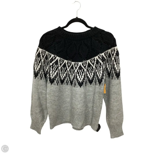 Sweater By Crown And Ivy In Black & White, Size: Sp