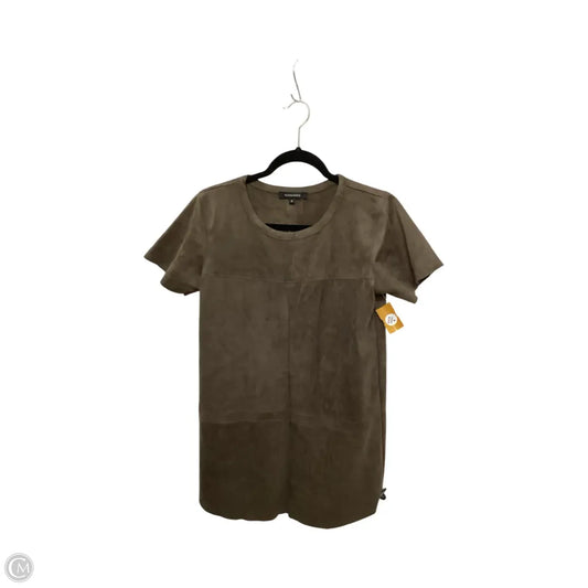 Dress Casual Short By Olivaceous In Brown, Size: M