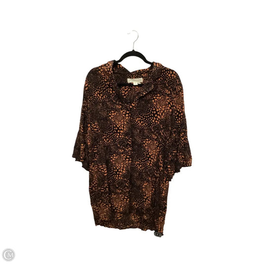 Blouse 3/4 Sleeve By Saltwater Luxe In Multi-colored, Size: M