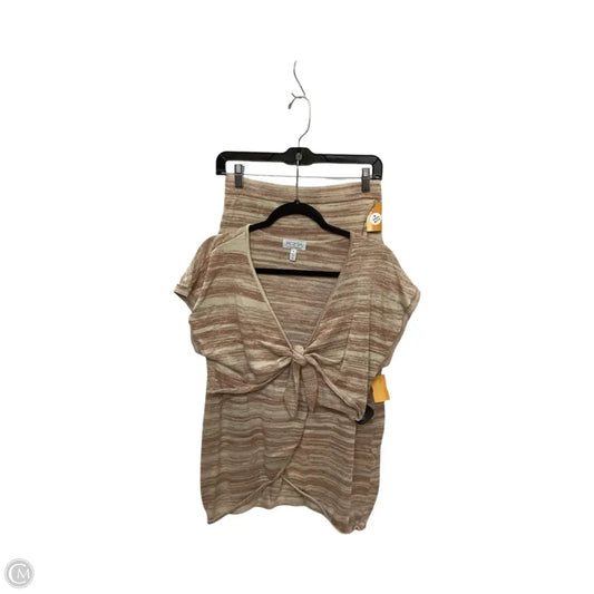 Top 2pc Short Sleeve By Sofia By Sofia Vergara In Multi-colored, Size: M