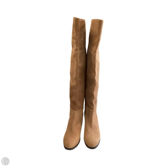 Boots Knee Flats By Gibson And Latimer In Tan, Size: 6