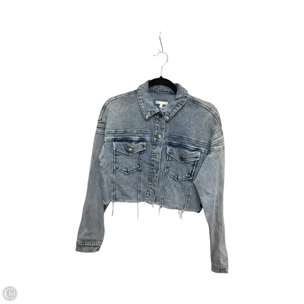 Jacket Denim By Gb In Blue, Size: S
