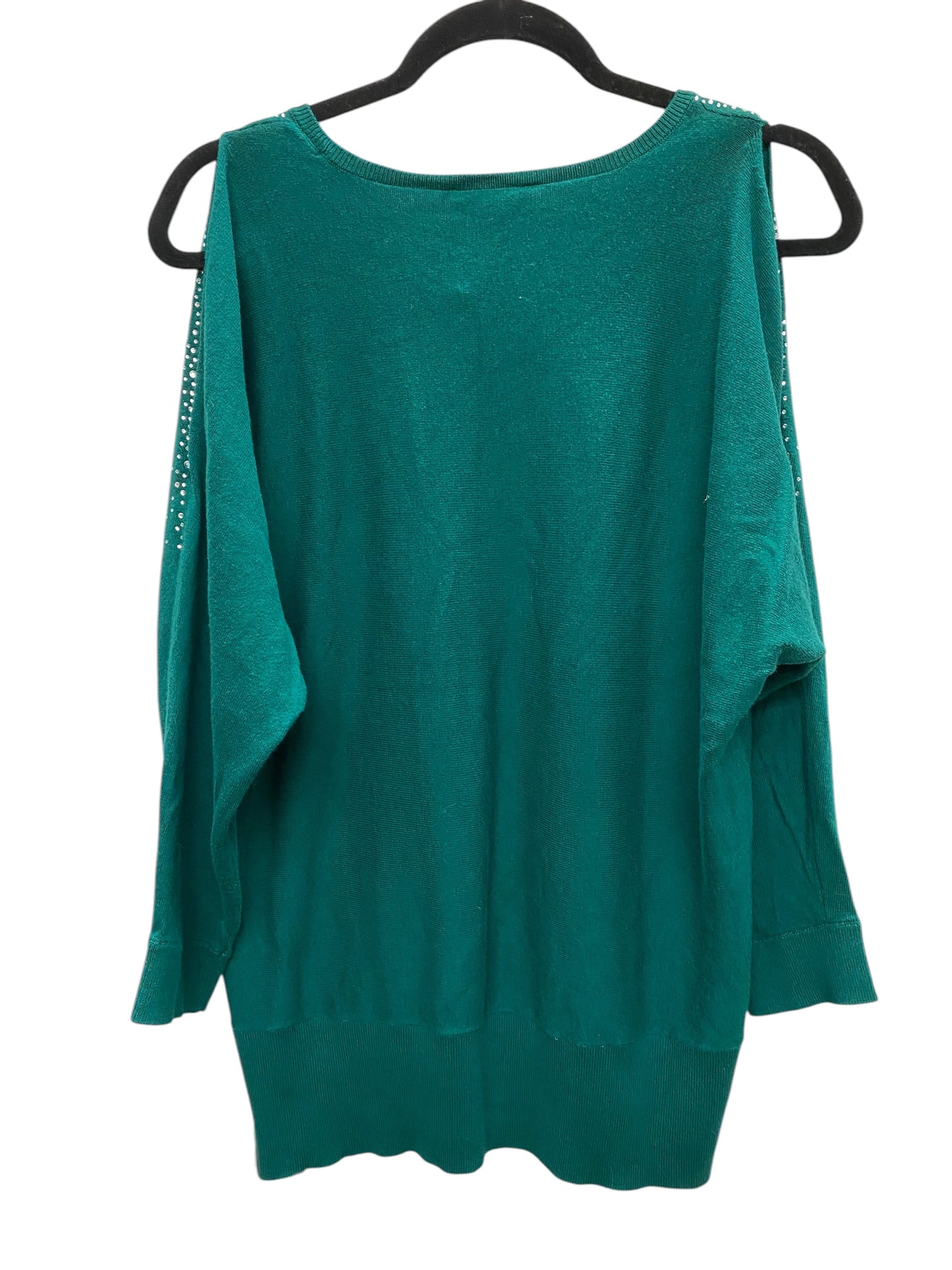 Top Long Sleeve By Loft In Green, Size: Xl