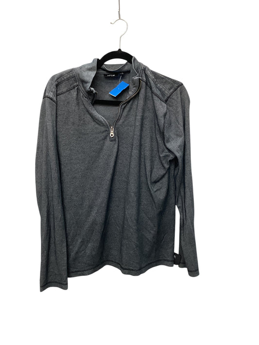 Top Long Sleeve By Apt 9 In Grey, Size: M