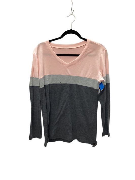 Top Long Sleeve By Clothes Mentor In Multi-colored, Size: L