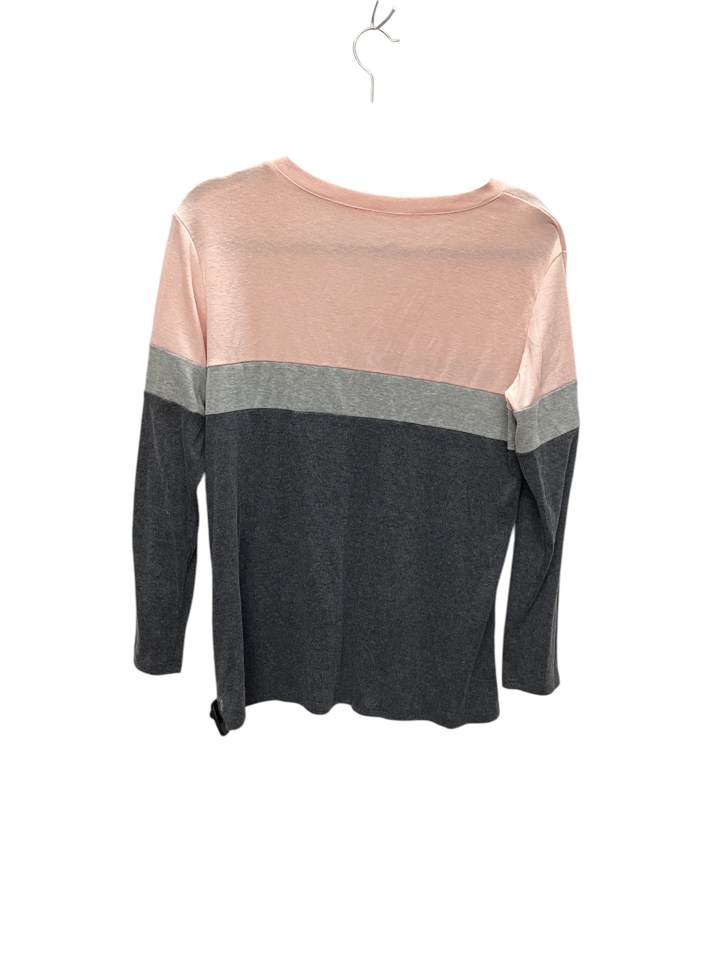 Top Long Sleeve By Clothes Mentor In Multi-colored, Size: L