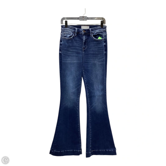 Jeans Flared By Vervet In Blue, Size: 4