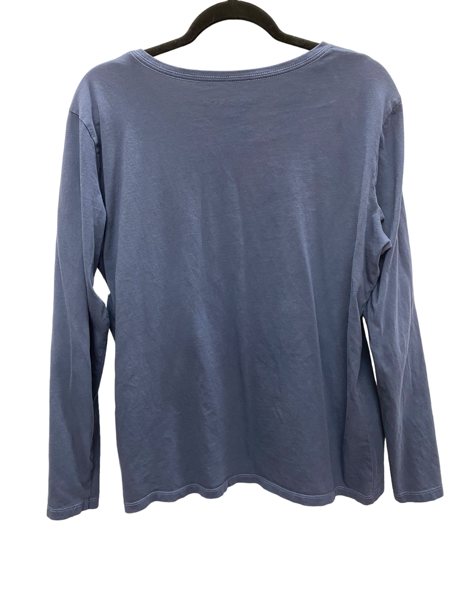 Top Long Sleeve Basic By Life Is Good In Blue, Size: Xl