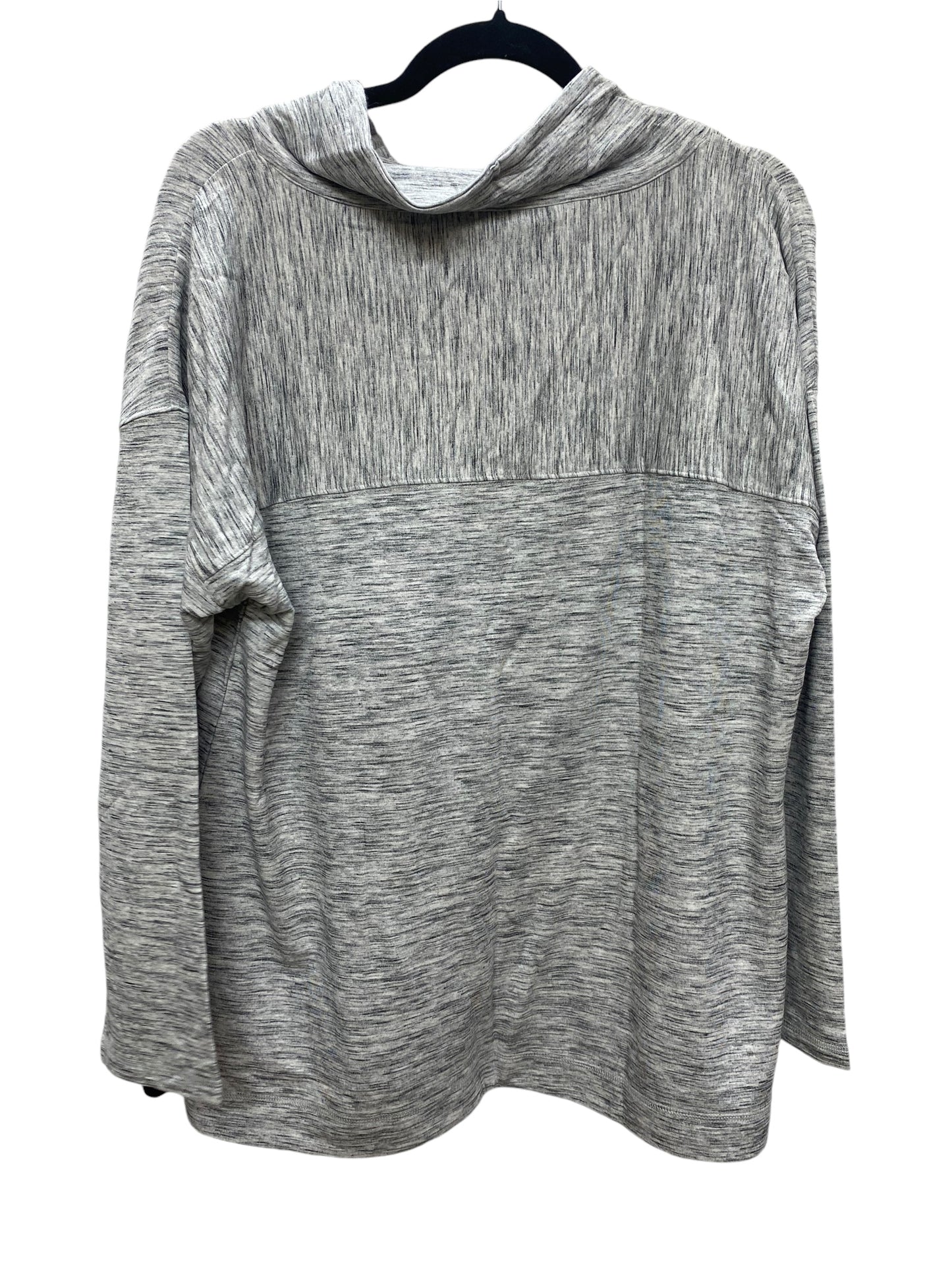 Top Long Sleeve By Talbots In Grey, Size: L