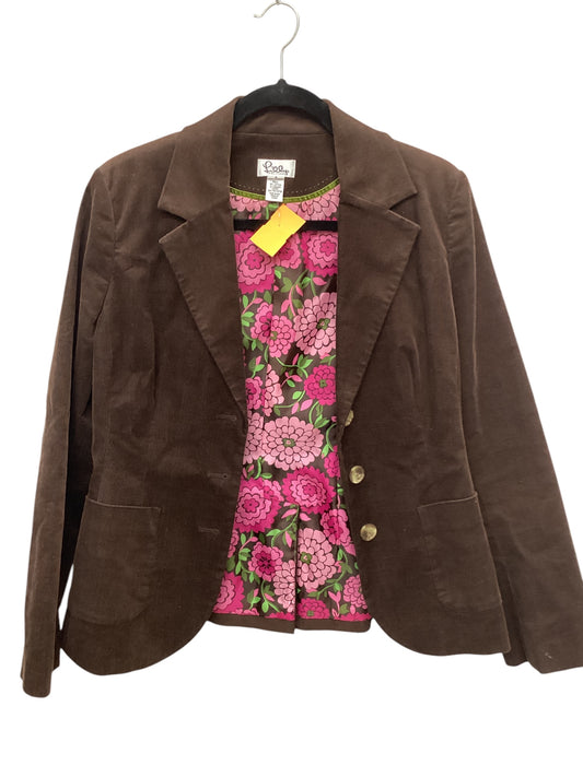 Blazer By Lilly Pulitzer In Brown, Size: 6