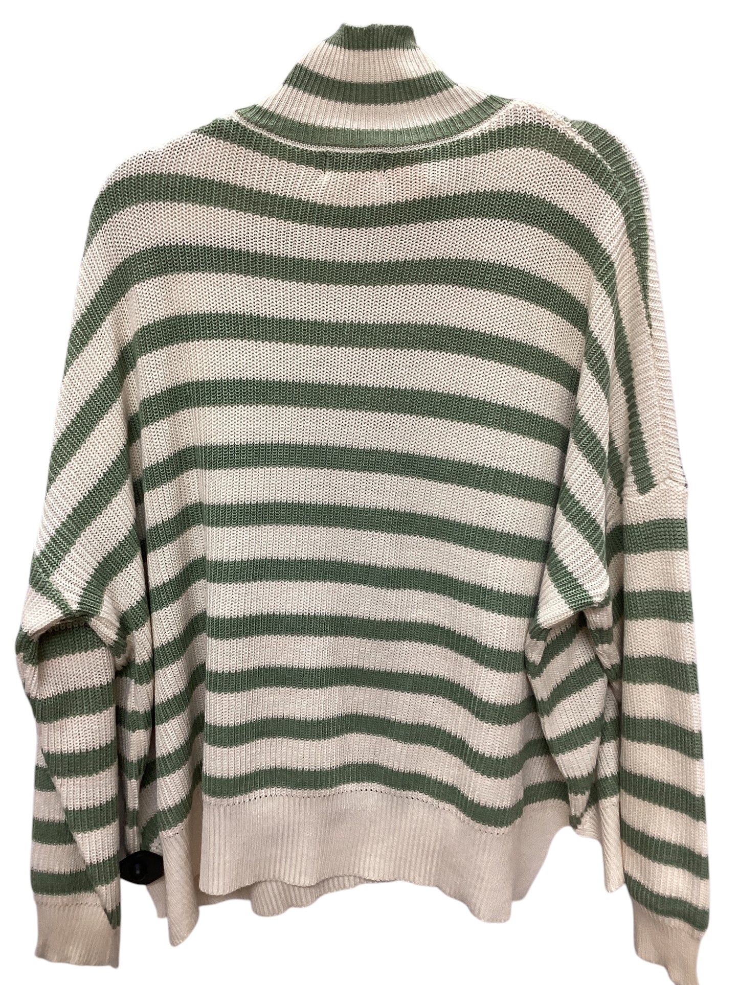 Sweater By Pink Lily In Striped Pattern, Size: L