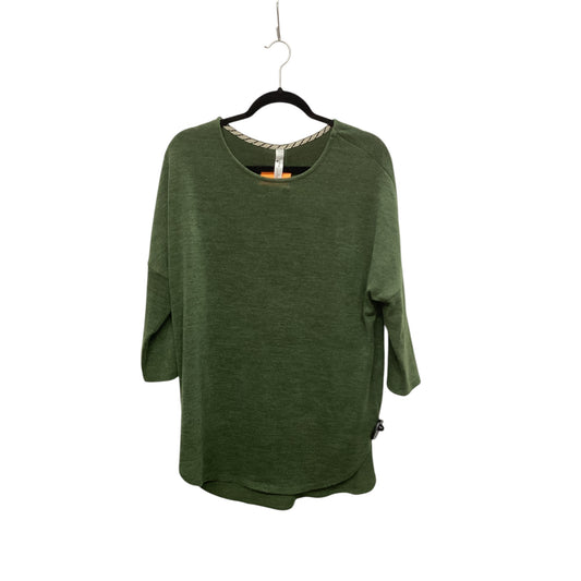 Top Long Sleeve Basic By Honeyme In Green, Size: M