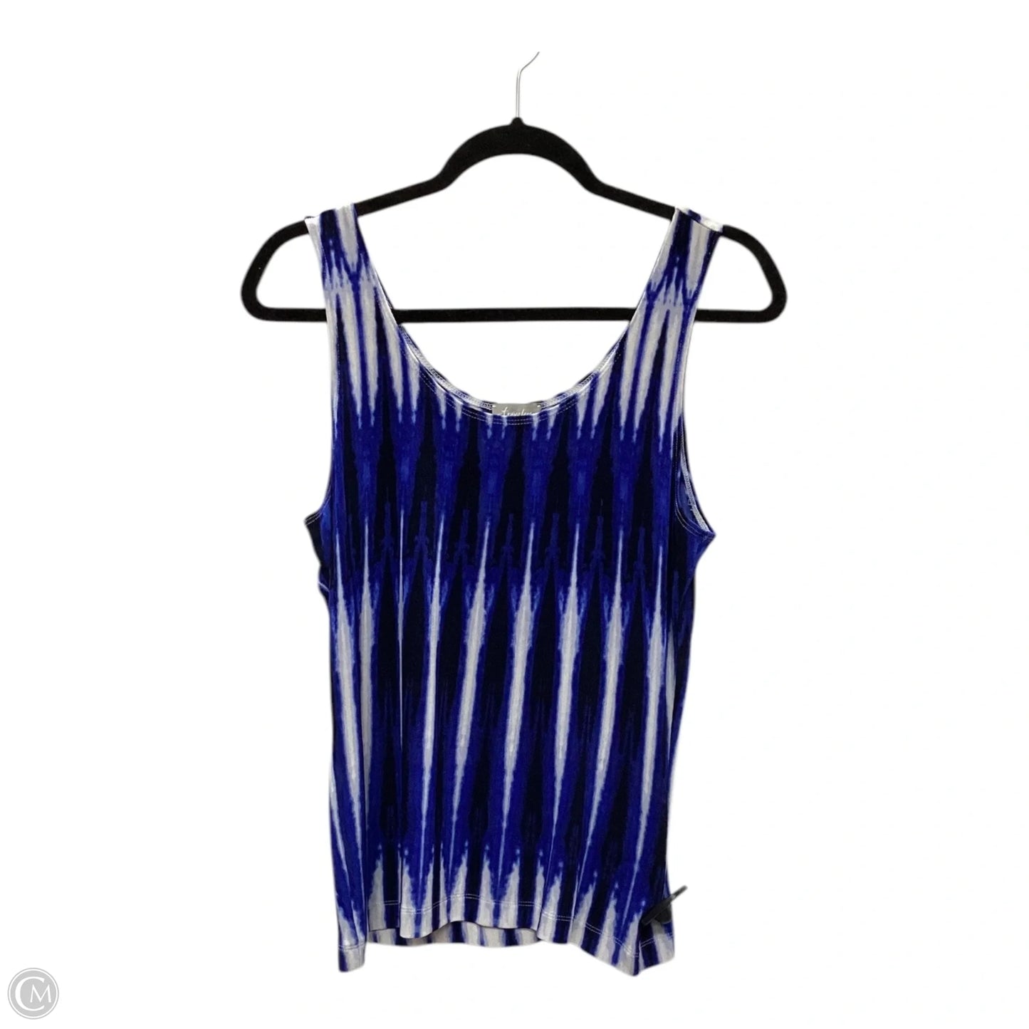 Top Sleeveless Basic By Chicos In Blue, Size: M