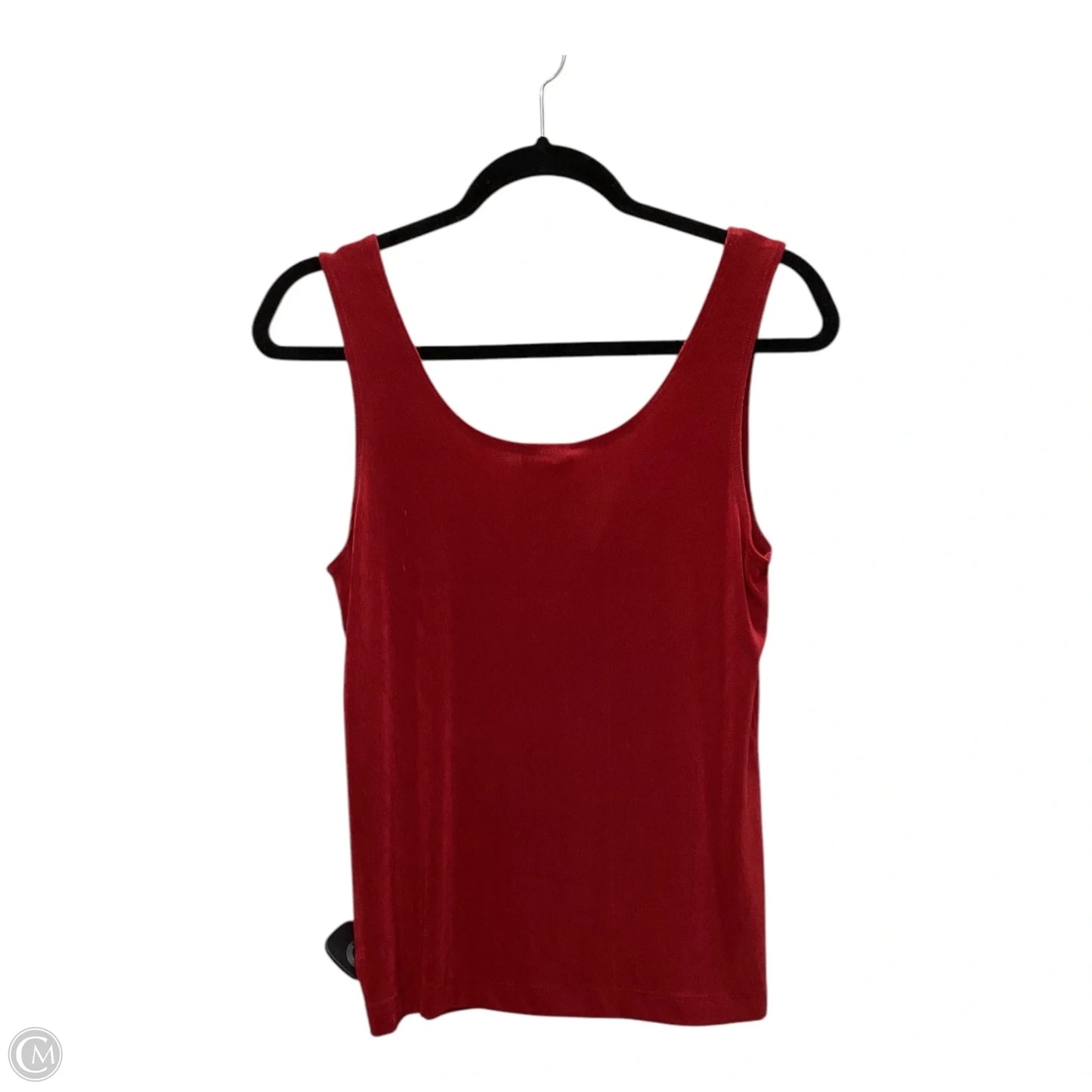 Top Sleeveless Basic By Chicos In Red, Size: M