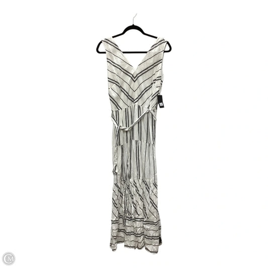 Dress Casual Maxi By Dkny In Striped Pattern, Size: M