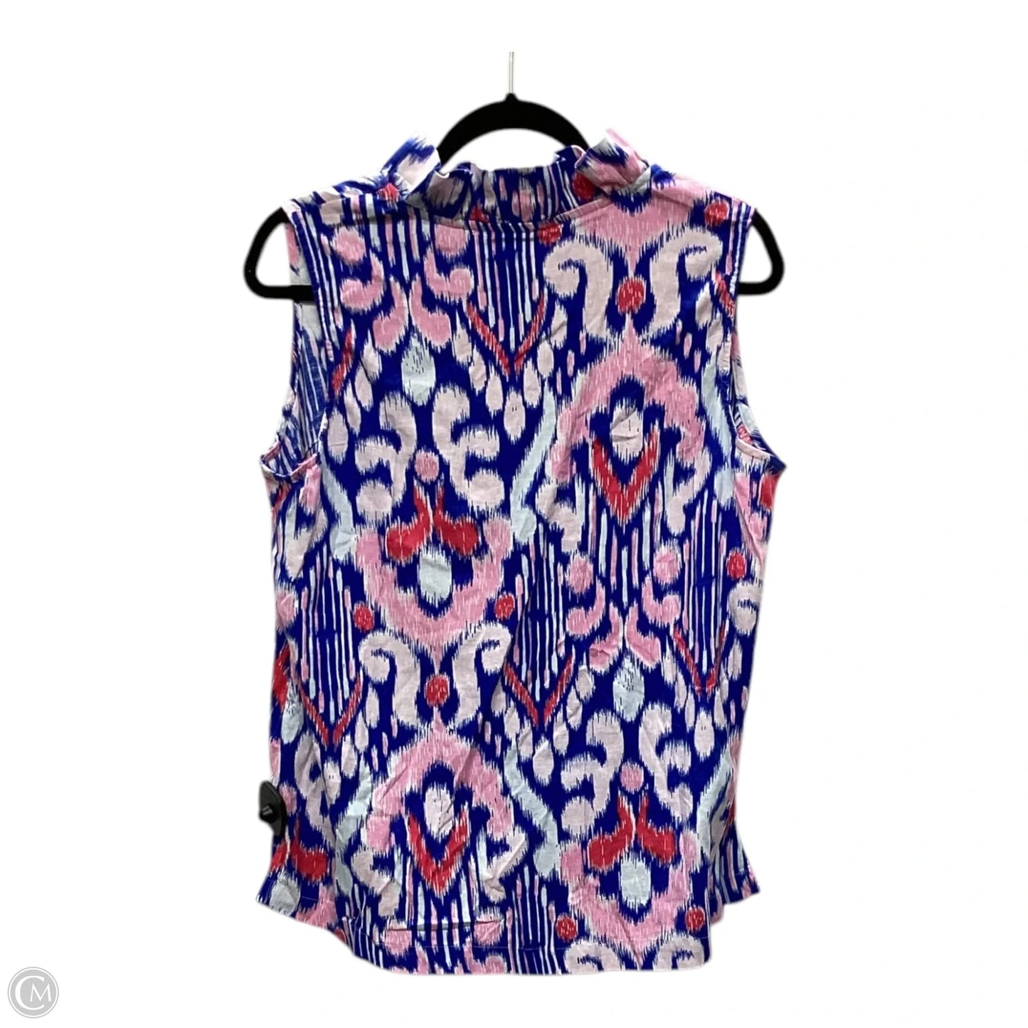 Top Sleeveless By Crown And Ivy In Blue, Size: Lp