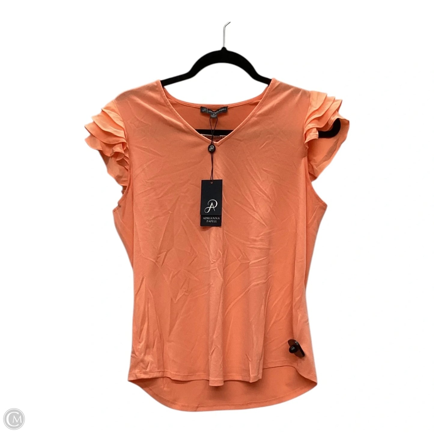 Top Sleeveless By Adrianna Papell In Orange, Size: S