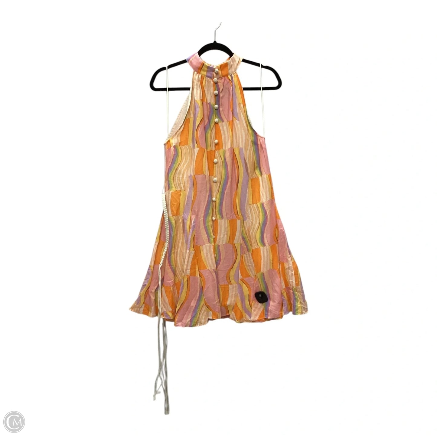 Dress Casual Midi By Fate In Orange, Size: M