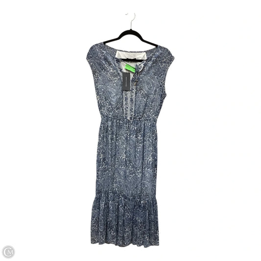 Dress Casual Midi By Tommy Hilfiger In Blue, Size: 8