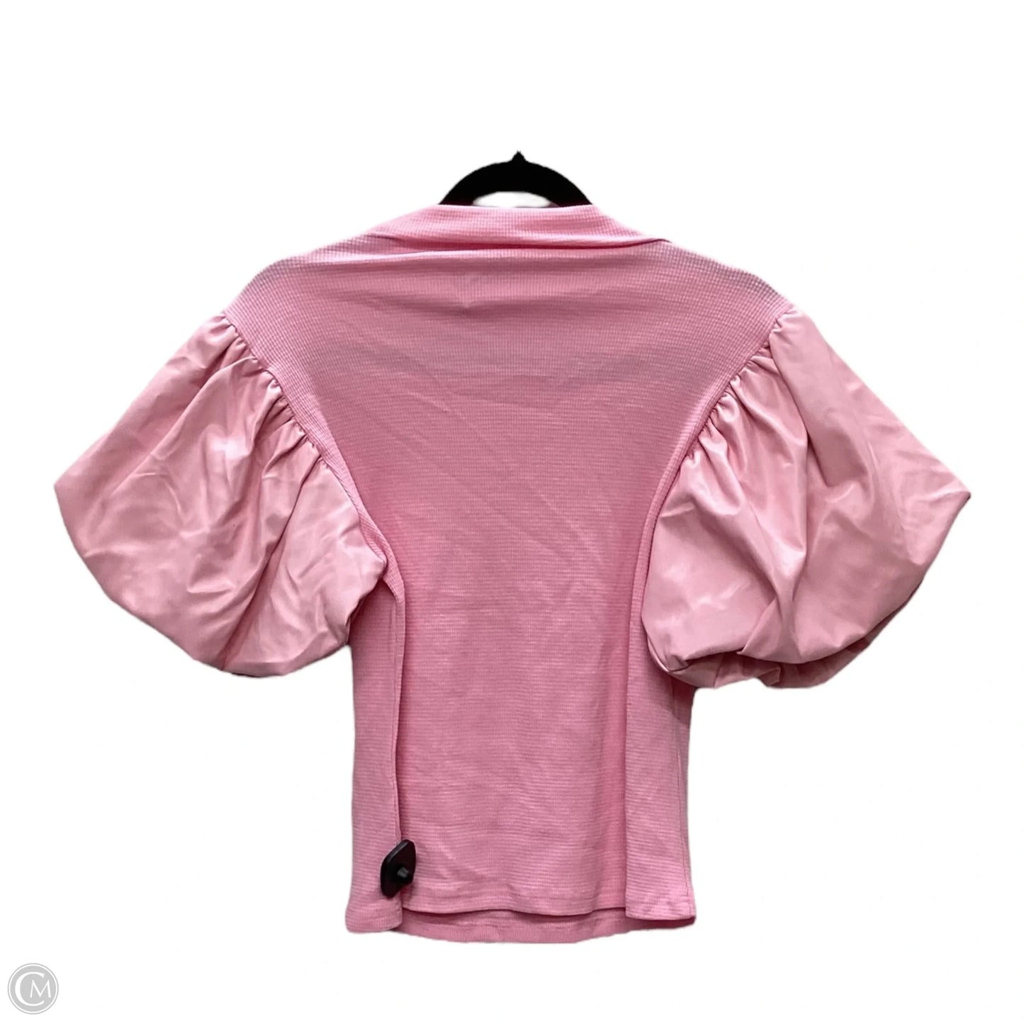 Top Short Sleeve By Entro In Pink, Size: L