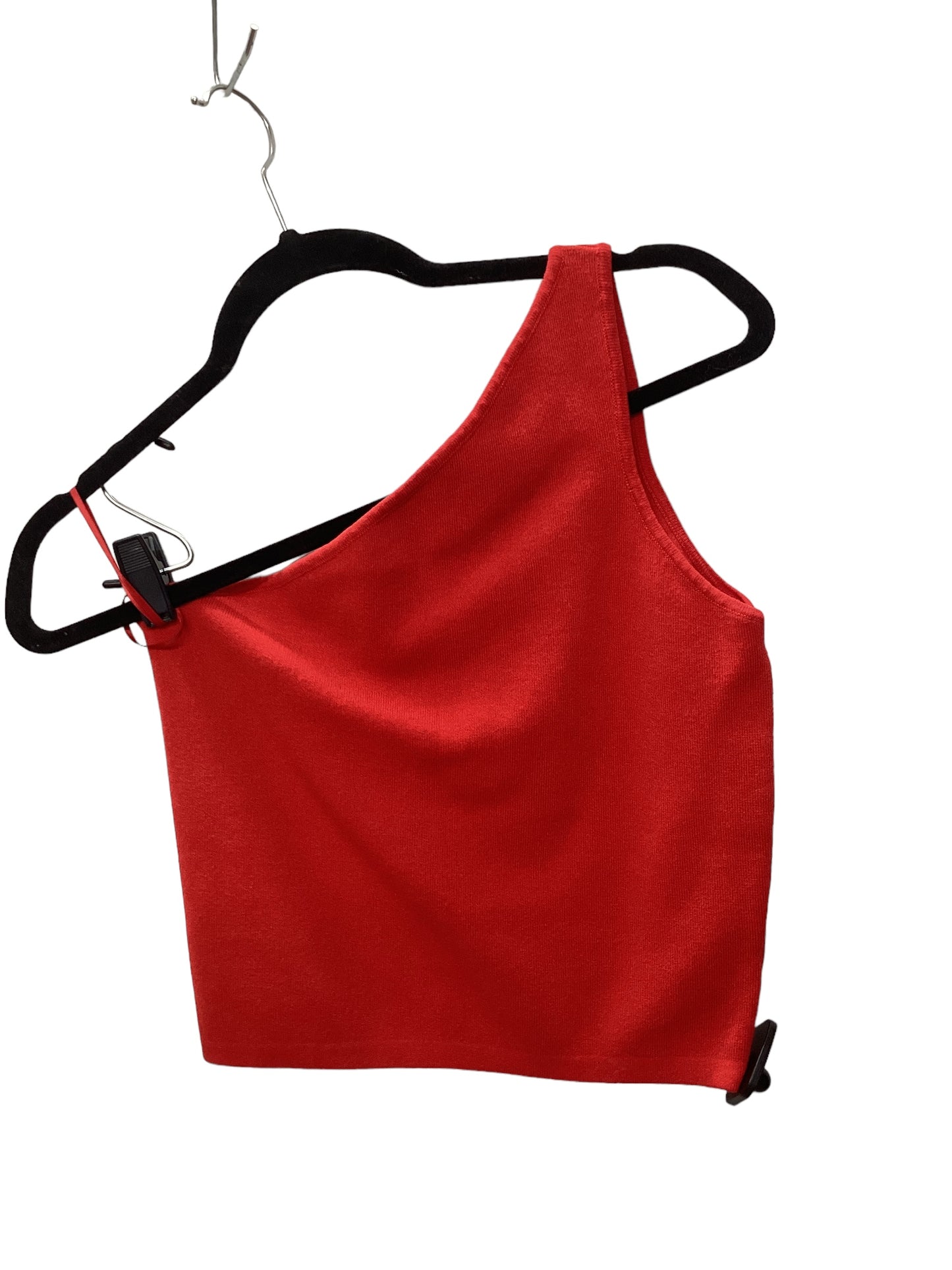 Red Top Sleeveless Lucy Paris, Size L