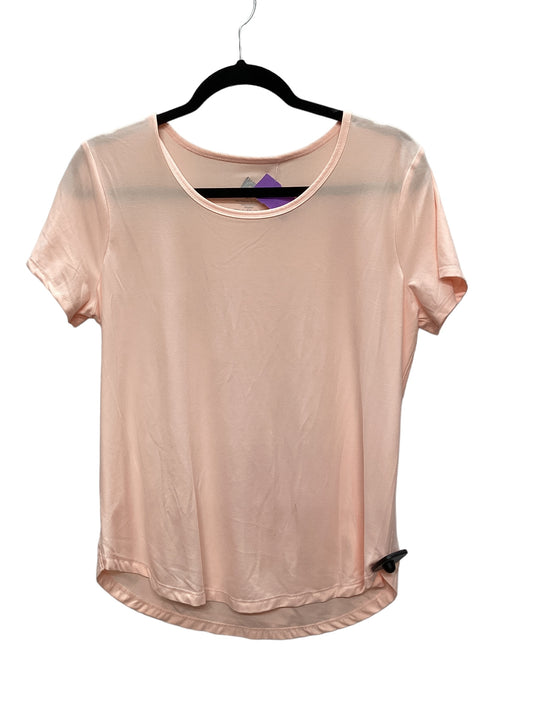 Peach Athletic Top Short Sleeve Rbx, Size S