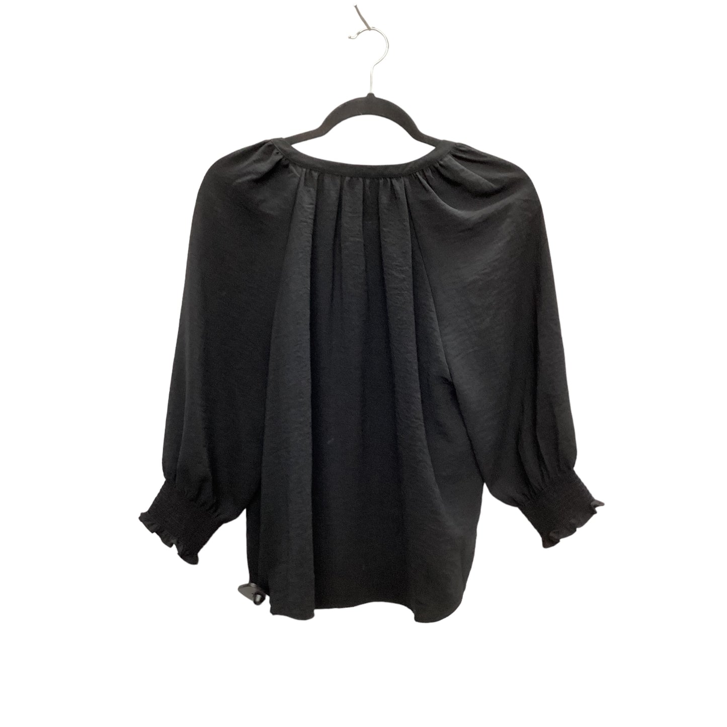 Top Long Sleeve By West Bound In Black, Size: Petite   S