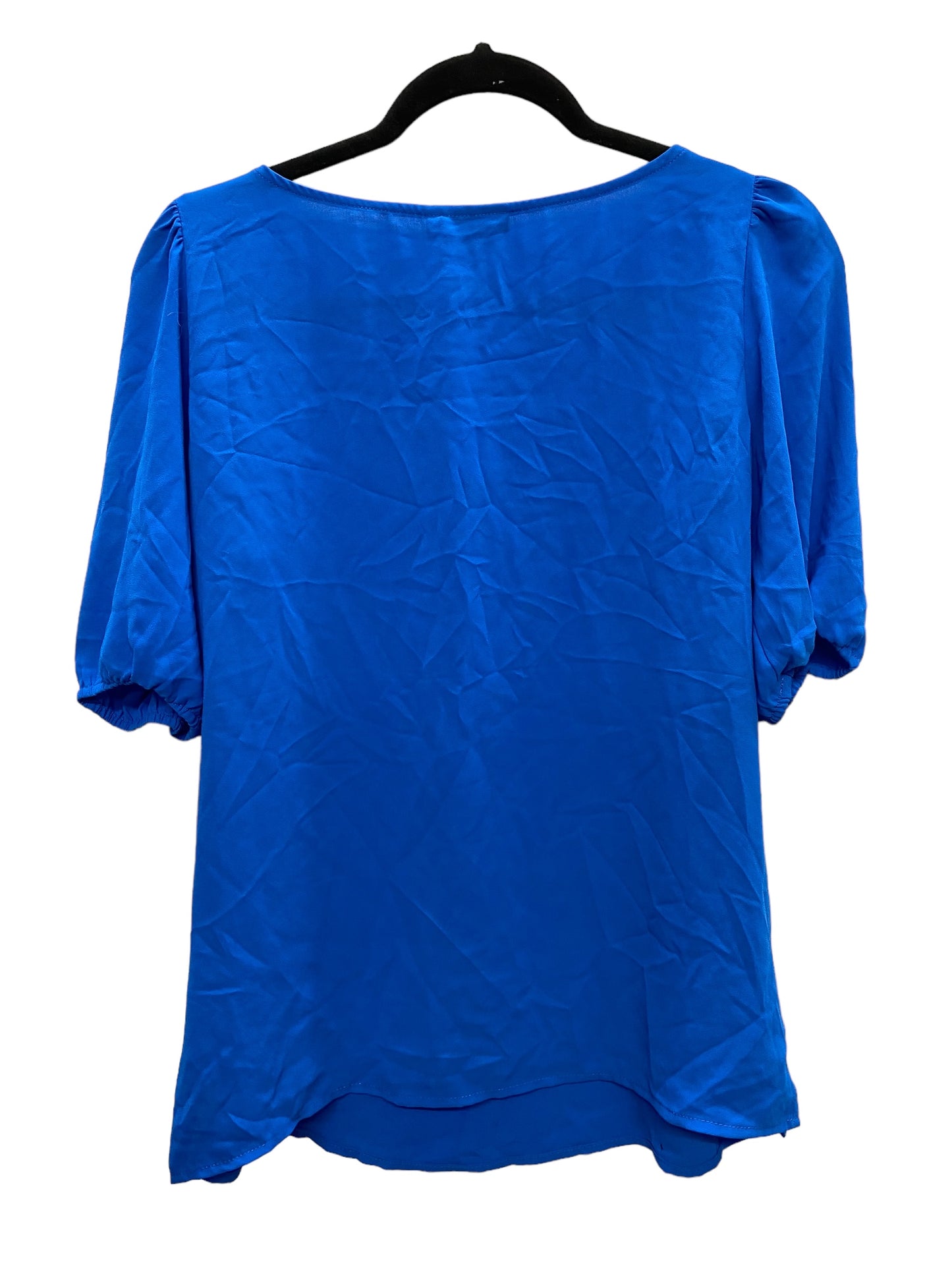 Top Short Sleeve Basic By Premise In Blue, Size: S