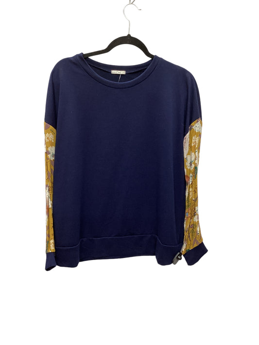 Top Long Sleeve By Clothes Mentor In Blue, Size: S