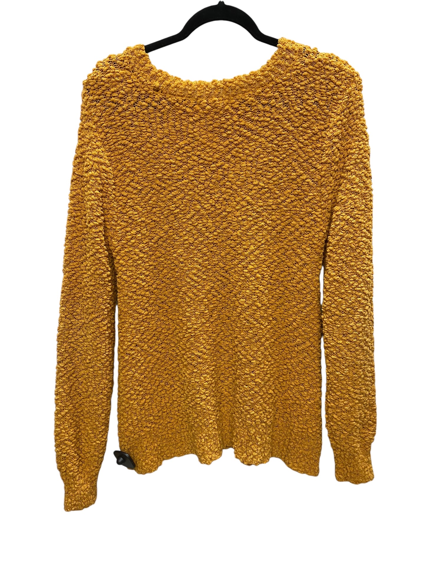 Sweater By Zenana Outfitters In Yellow, Size: M