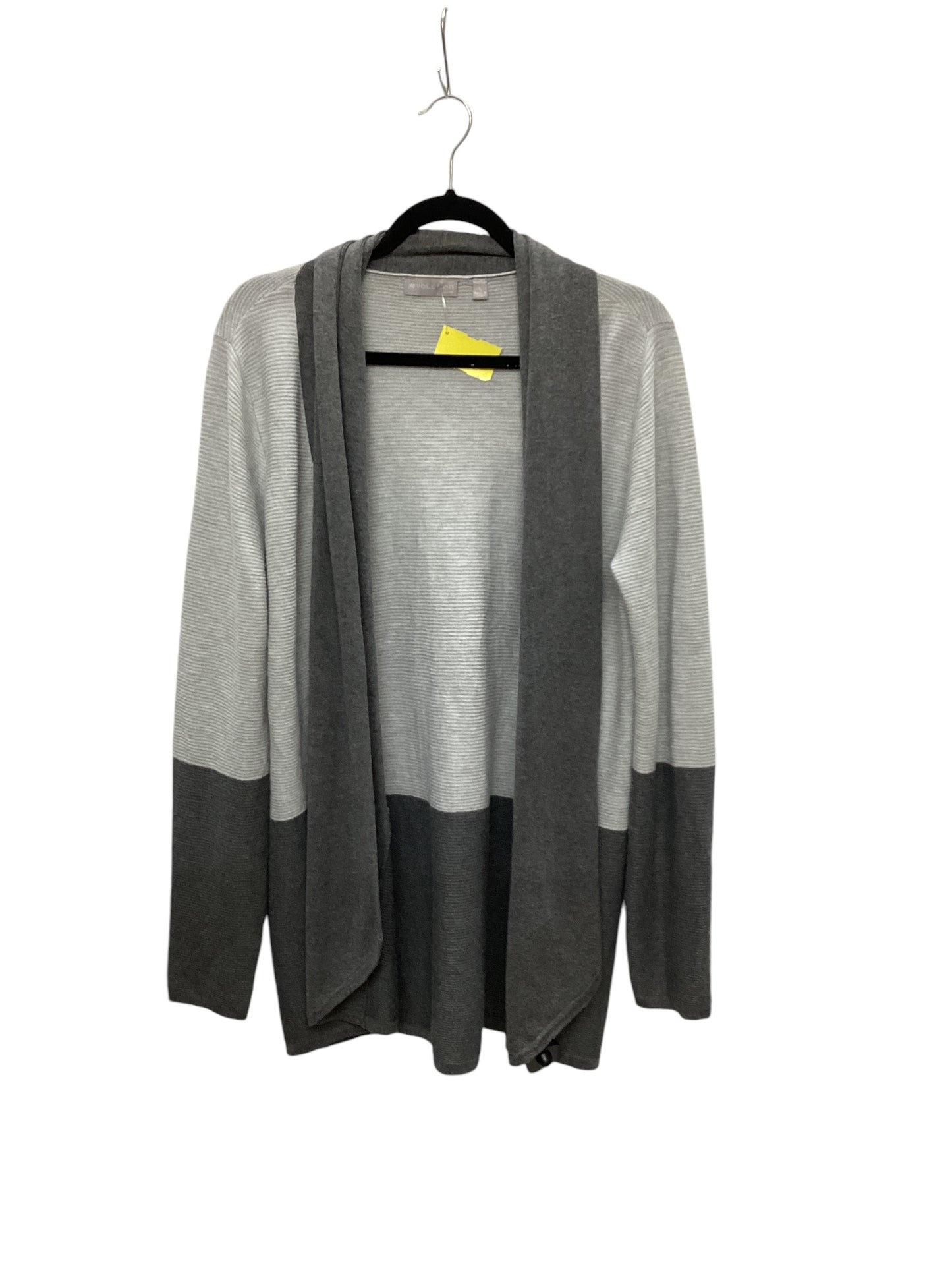 Cardigan By Evolution In Grey, Size: L