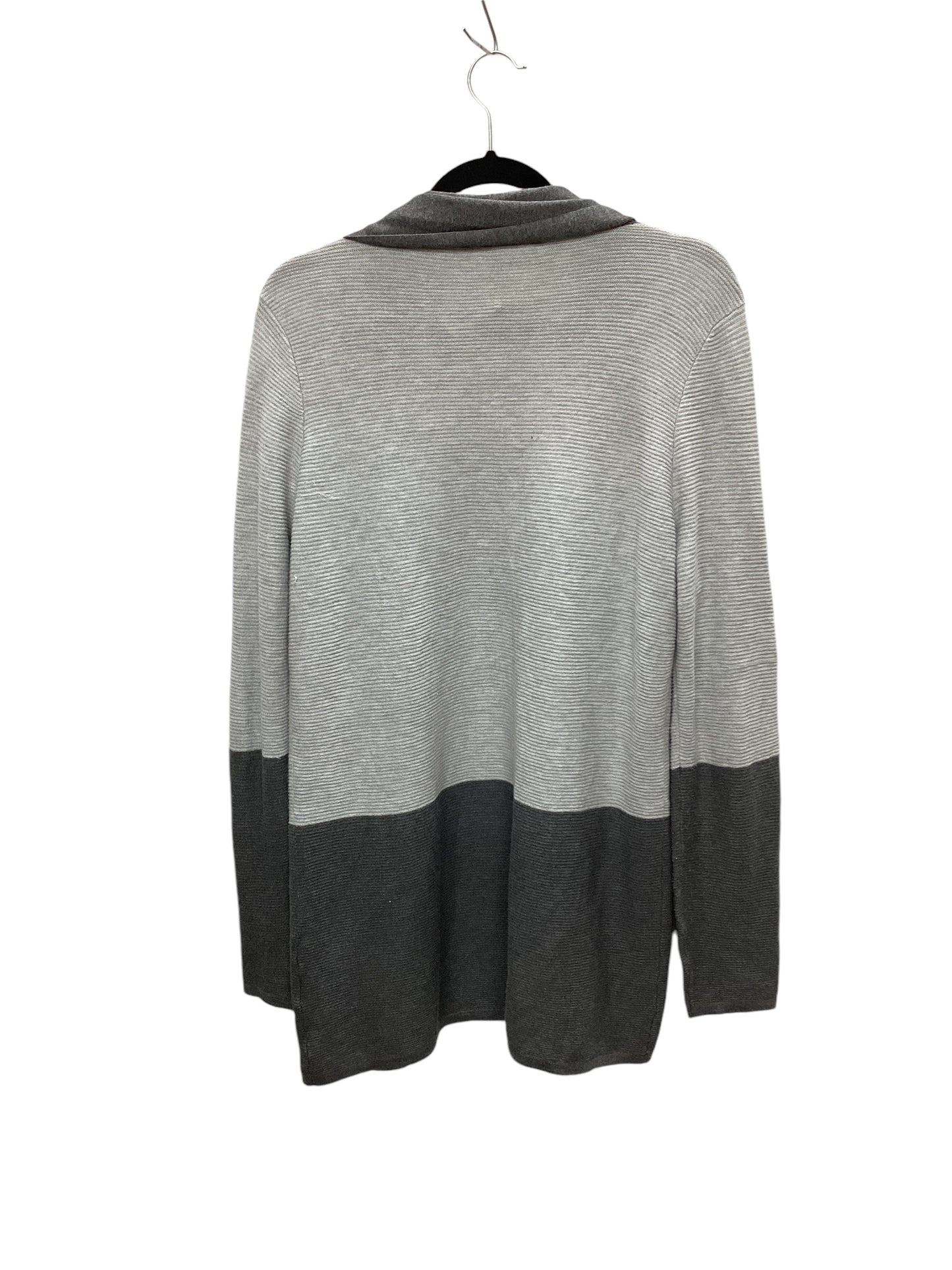 Cardigan By Evolution In Grey, Size: L