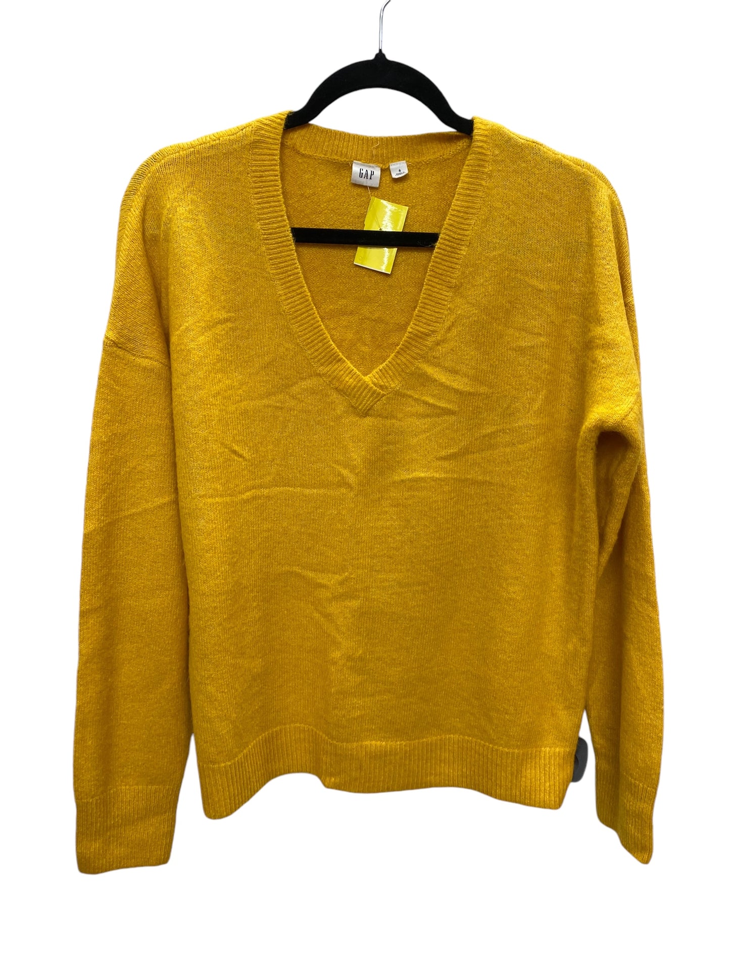 Top Long Sleeve By Gap In Yellow, Size: S