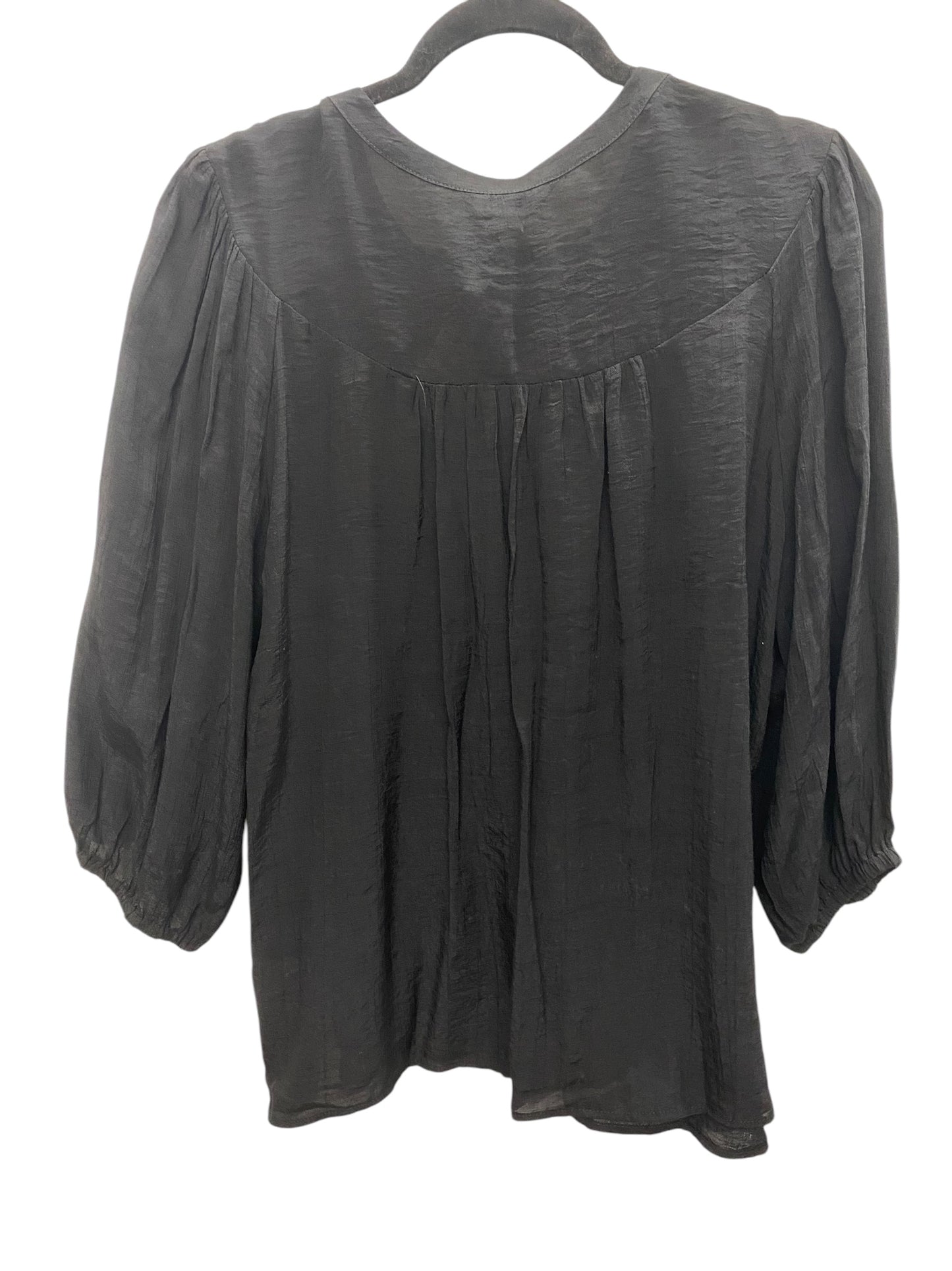 Top Long Sleeve By Nanette By Nanette Lepore In Black, Size: L