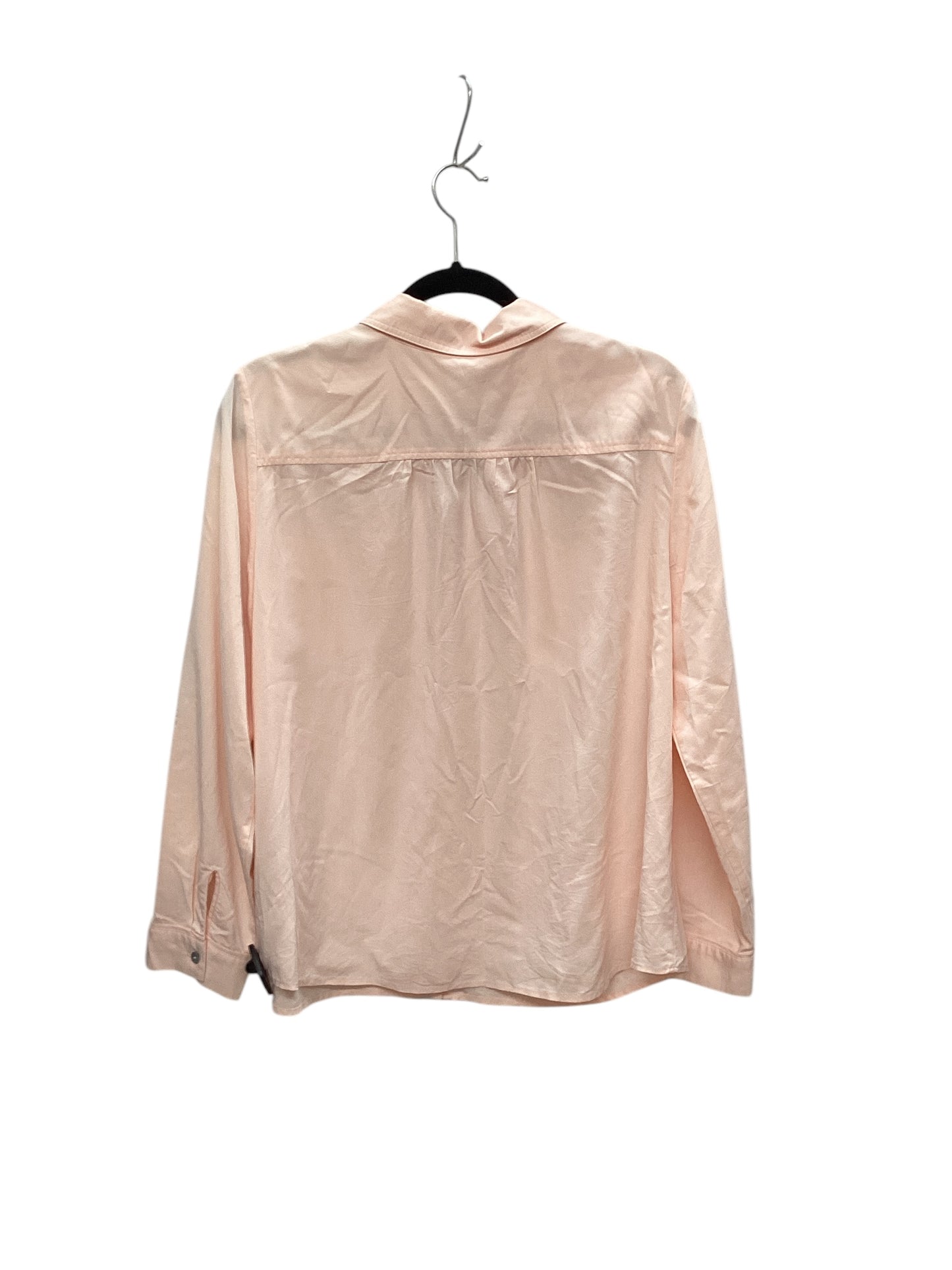 Top Long Sleeve By Chicos In Pink, Size: L