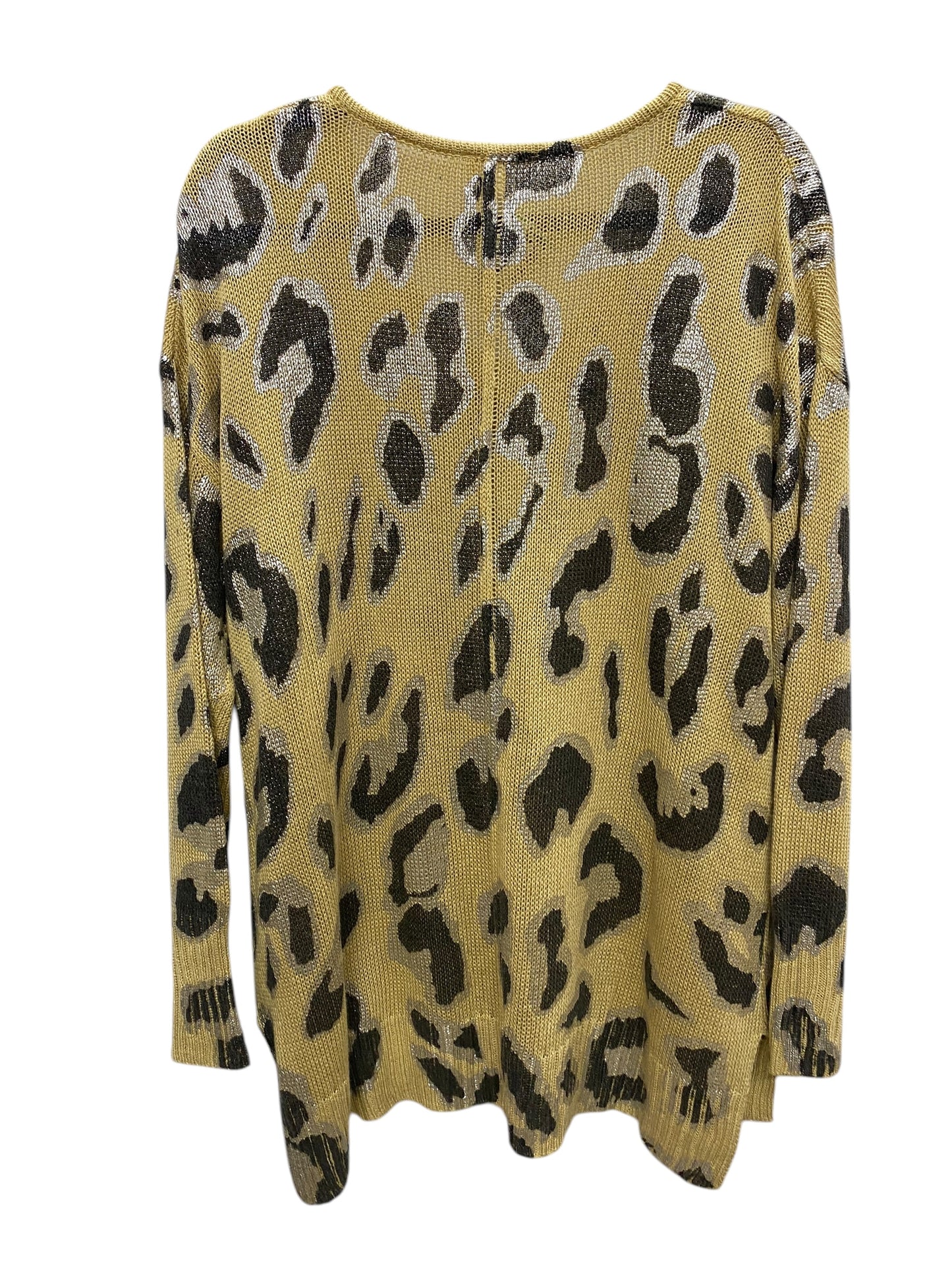 Sweater By Oddi In Animal Print, Size: M