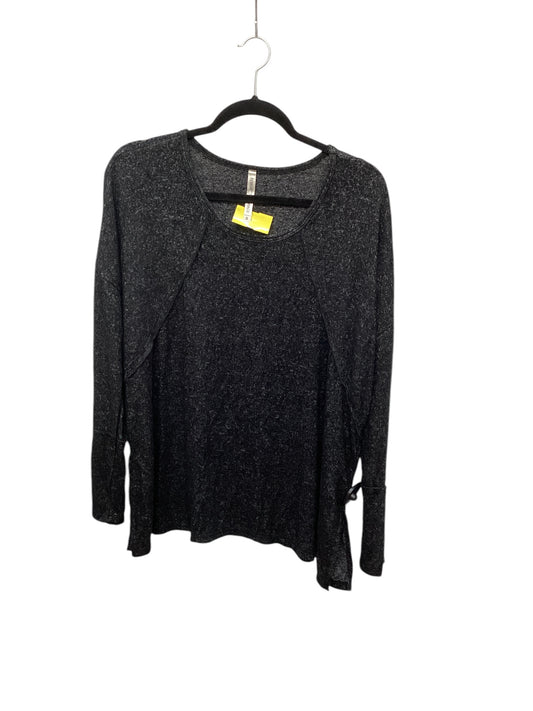 Top Long Sleeve Basic By Clothes Mentor In Black, Size: S