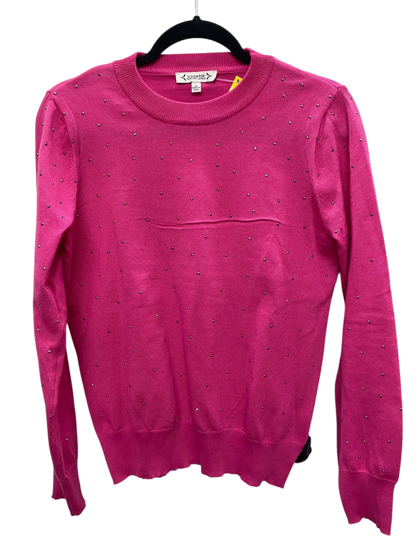 Top Long Sleeve By Nanette By Nanette Lepore In Pink, Size: M