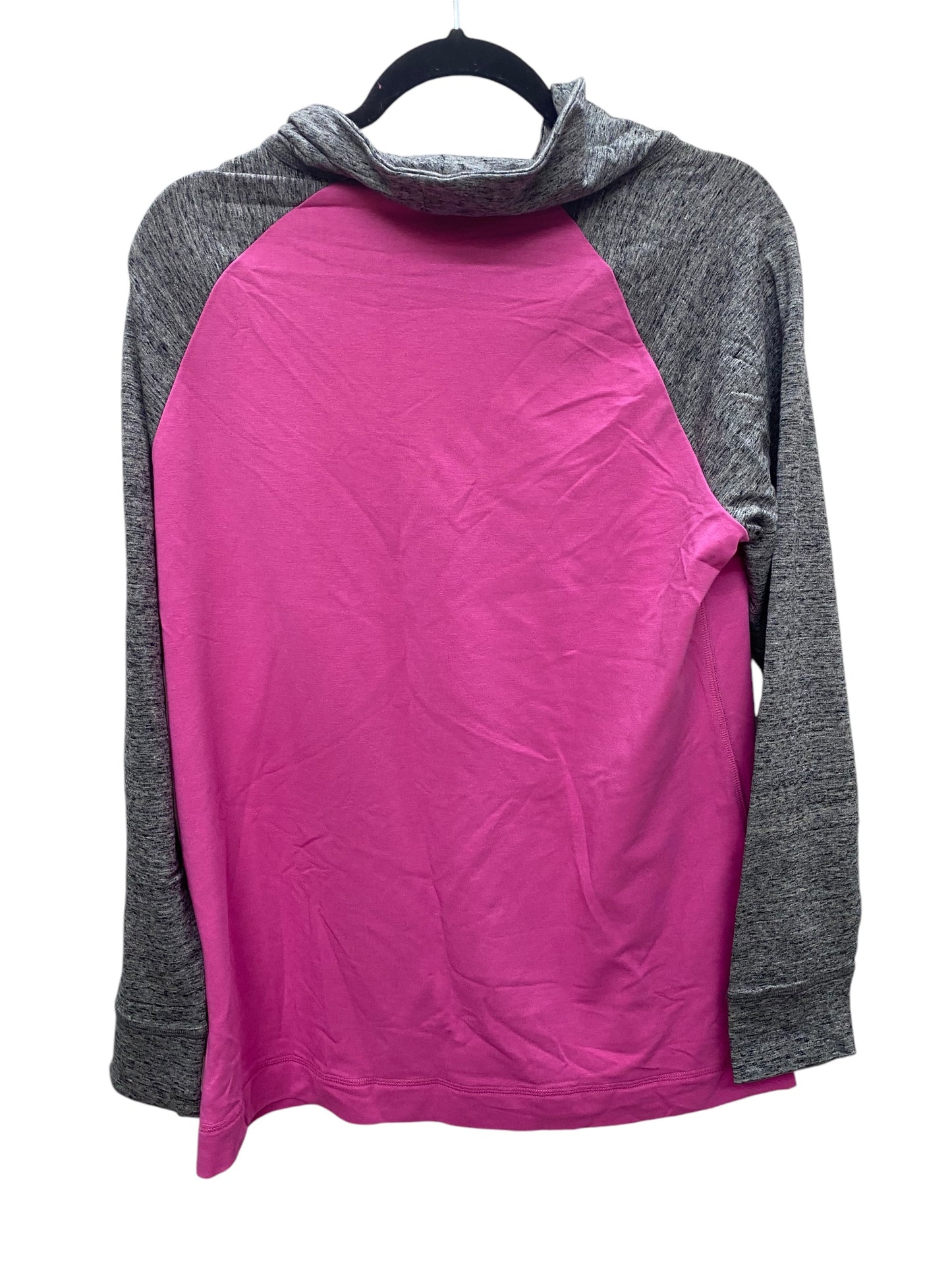 Top Long Sleeve By Talbots In Pink, Size: L