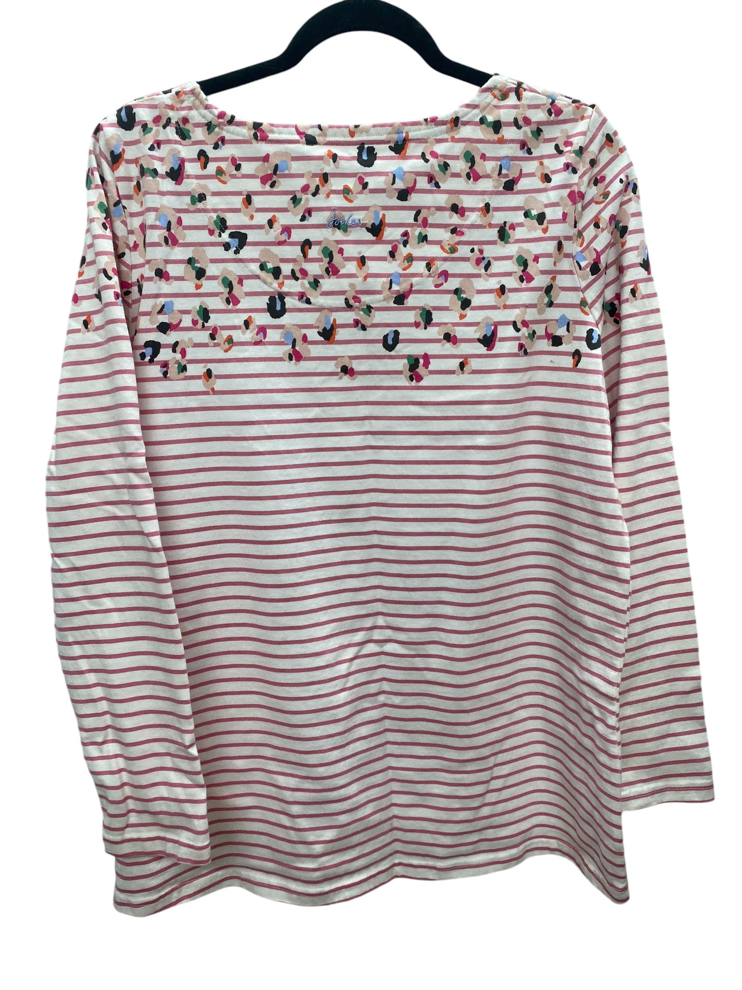 Top Long Sleeve By Joules In Pink, Size: Xl