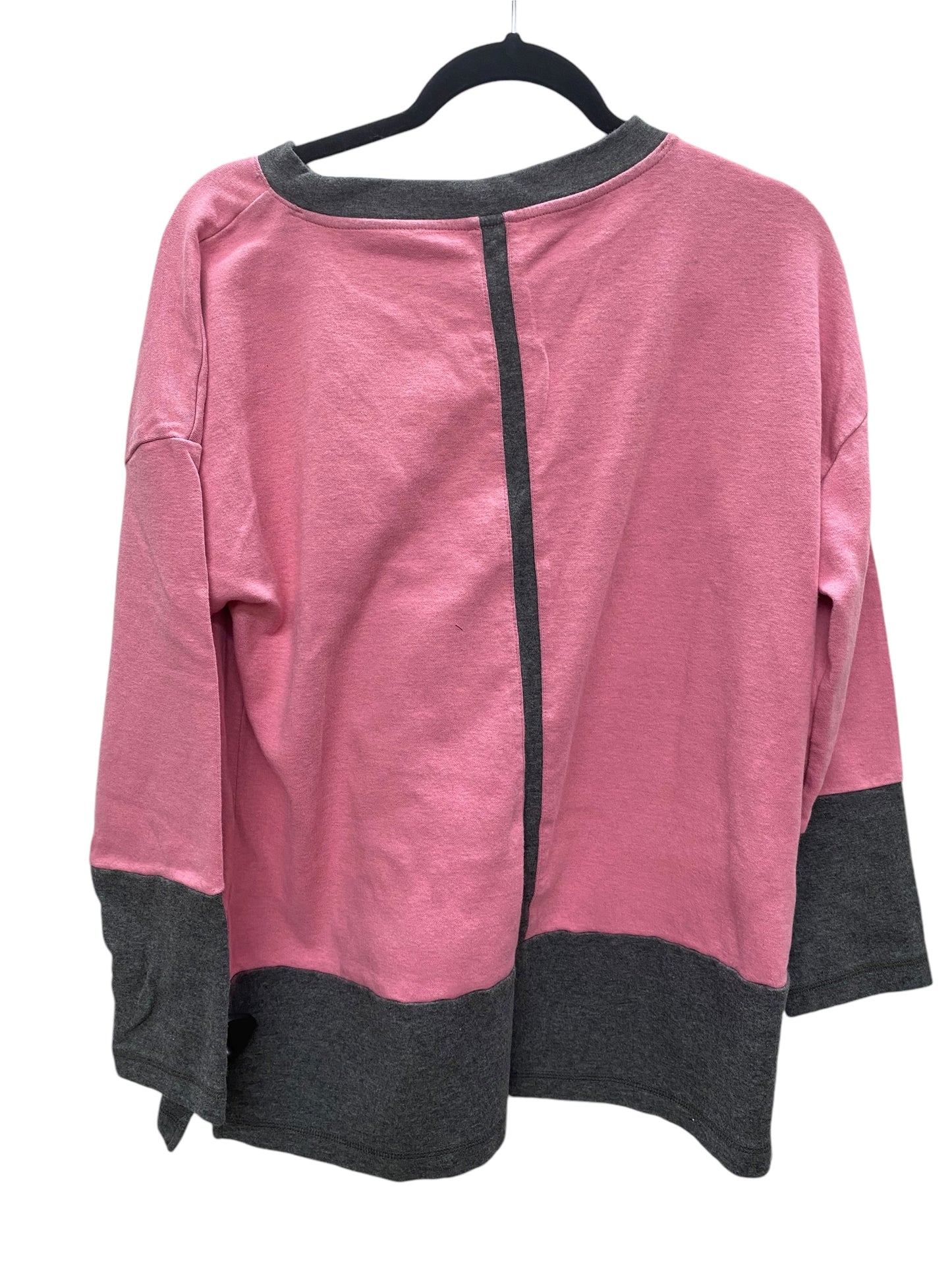 Top Long Sleeve By Talbots In Pink, Size: Xl