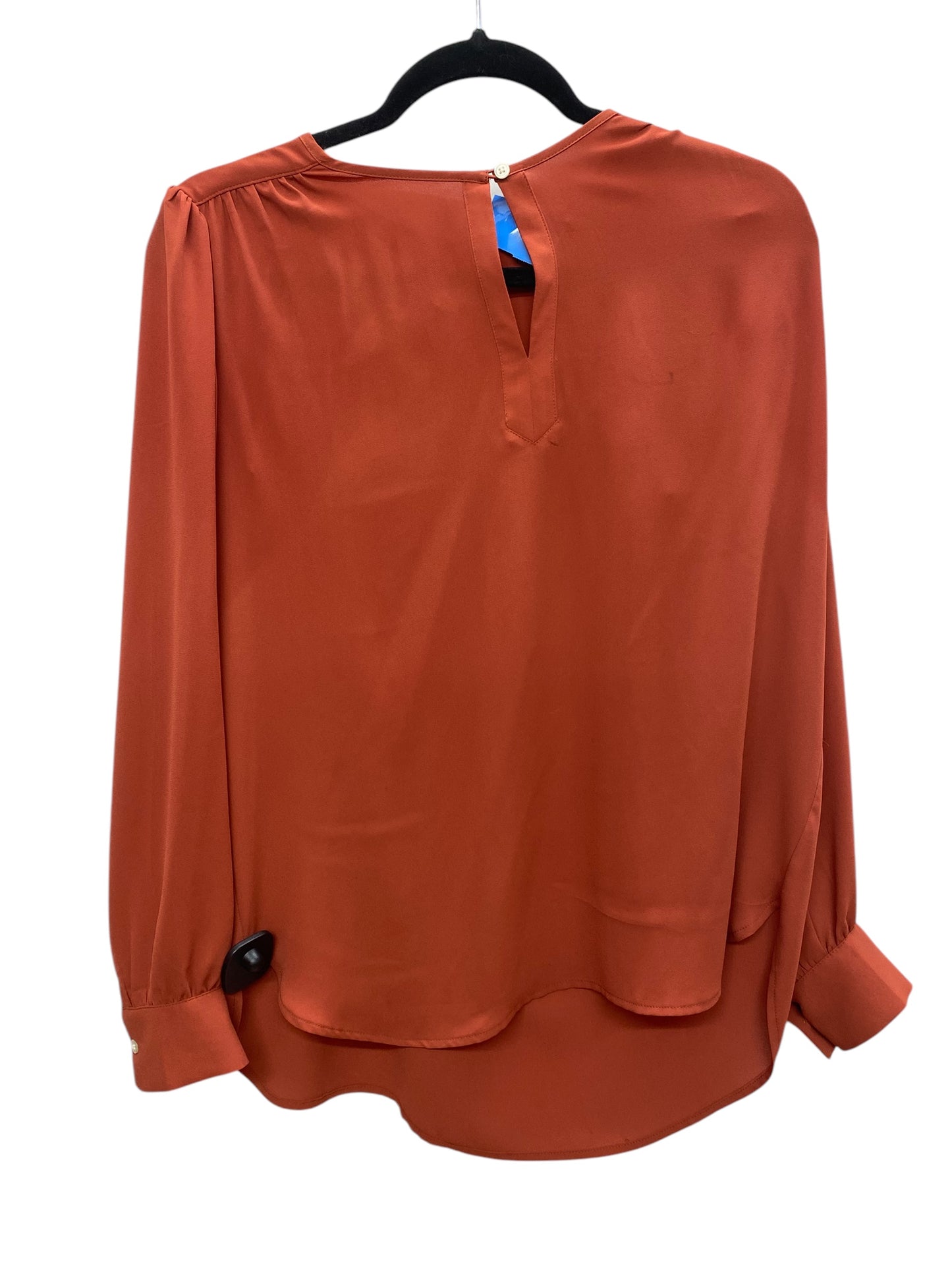 Top Long Sleeve By Loft In Orange, Size: Xs