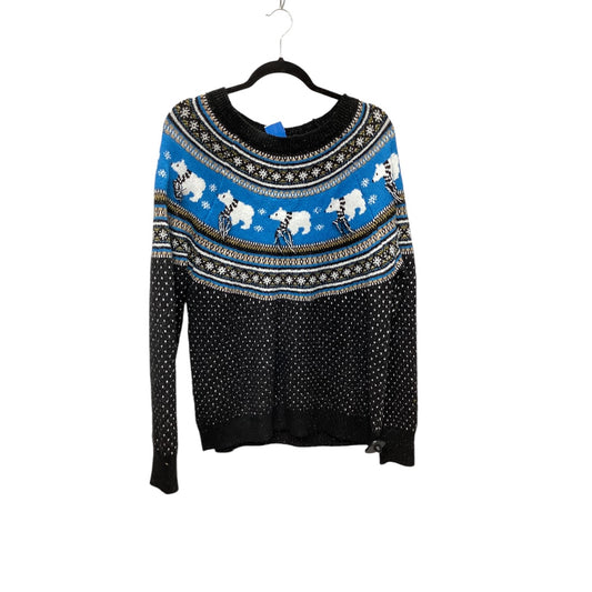 Sweater By Clothes Mentor In Blue, Size: L